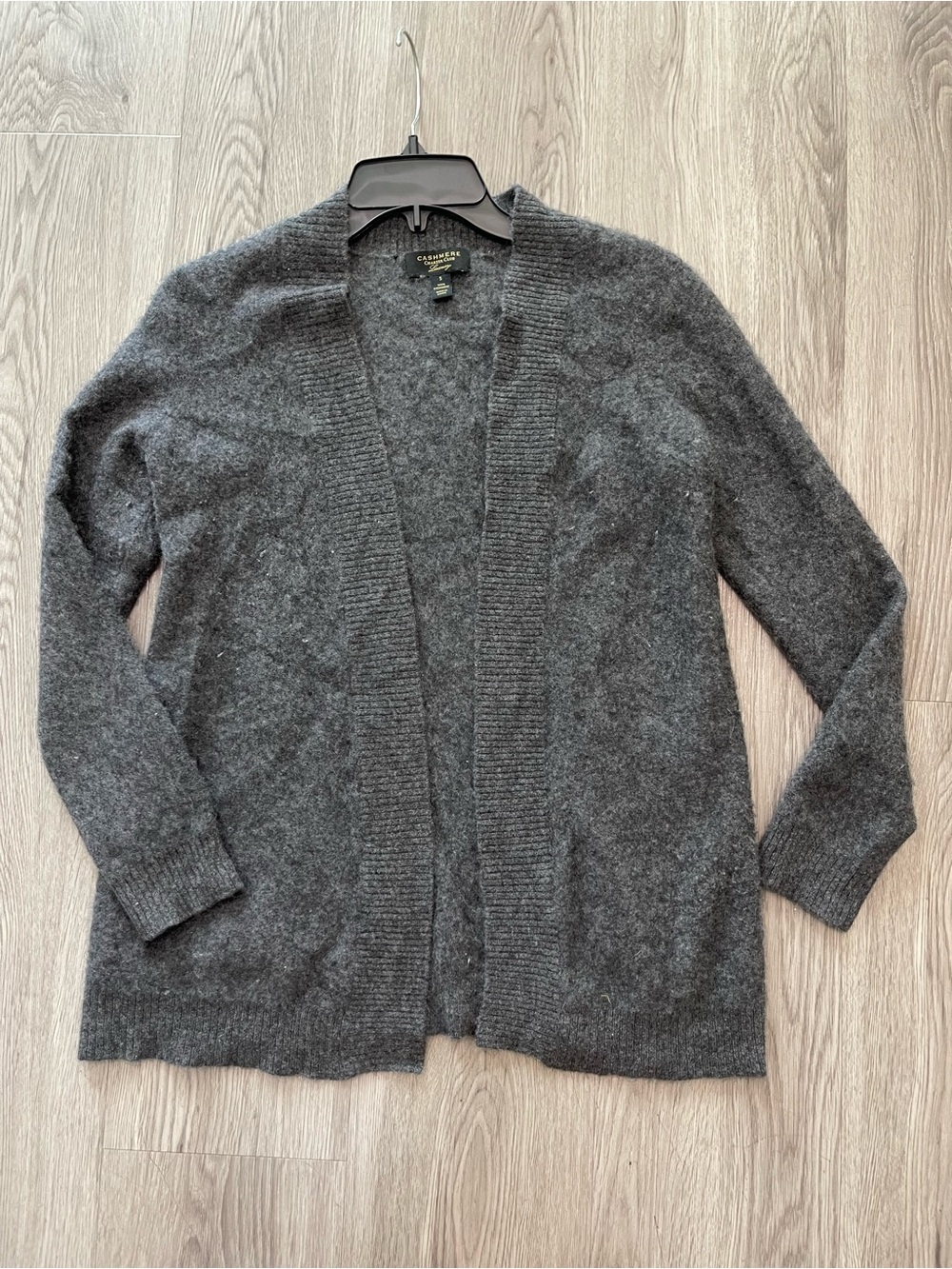 Cashmere charter club luxury open cardigan